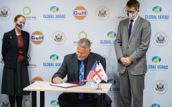With the support of Gulf, 10 students from Georgia will go to study in the USA