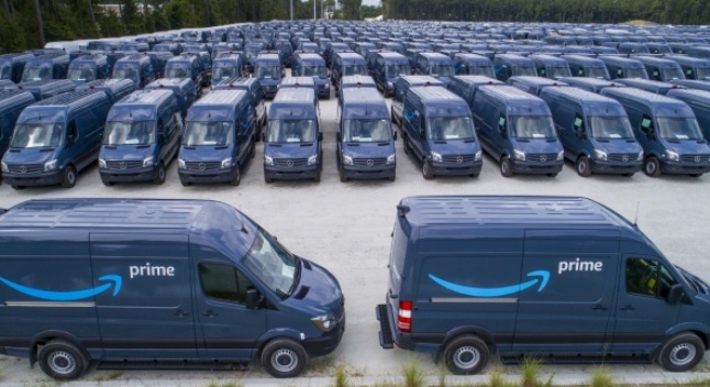 Amazon-ი Mercedes Sprinter-ის მსოფლიოში უმსხვილესი მომხმარებელი გახდა