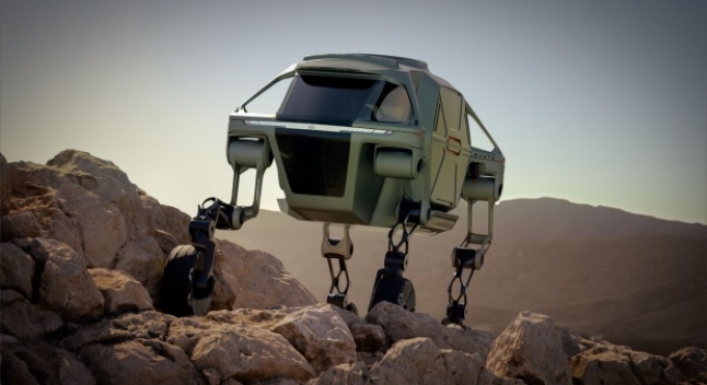 Hyundai-მ ფეხებზე მოსიარულე მაშველი მანქანა წარმოადგინა