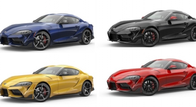 2020 წლის Toyota Supra ჩრდილოეთ ამერიკაში რვა სხვადასხვა ფერში გაიყიდება [ფოტოები]