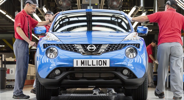 Nissan-მა მემილიონე Juke გამოუშვა