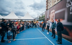The fourth basketball court named after Zaza Pachulia was opened!